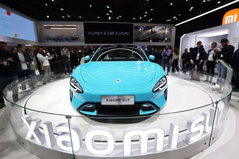 Pengiriman SU7 dijadwalkan dimulai pada 28 Maret 2024. (Foto: Xinhua)