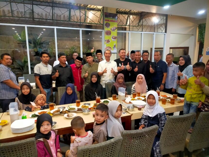 Dedie Rachim berharap kegiatan ini bisa menjadi ladang amal bagi semua pihak. Foto: Dok pri