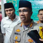 Kapolres Metro Jakarta Timur, Kombes Pol Nicolas Ary Lilipaly didampingi Kasat Reskrim dan Kapolsek Duren Sawit, AKP Sutikno. Foto: Joesvicar Iqbal/ipol.id