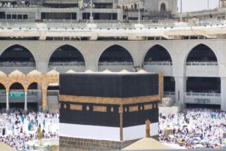 Ilustrasi pelaksanaan salah satu bagian dari ibadah haji. Foto: Kemenag