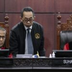 Proses persidangan PHPU terkait pilpres 2024 yang digelar di Mahkamah Konstitusi (MK) RI.(Foto dok MK)