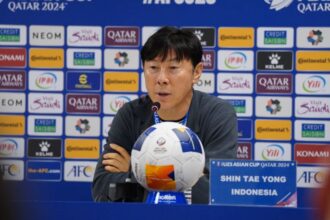Pelatih Shin Tae-yong membuktikan profesionalismenya.