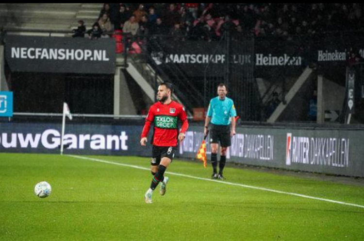 Aksi Calvin Verdonk bersama NEC Nijmegen. (Instagram Calvin Verdonk