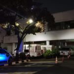 Kompleks Kejaksaan Agung RI pada malam hari. Foto: Yudha Krastawan/ipol.id