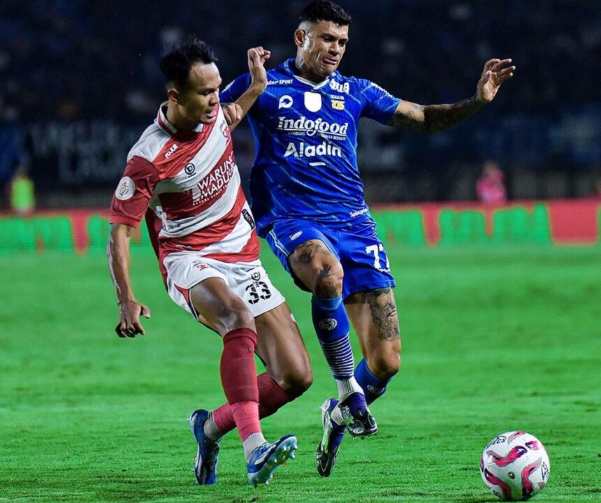 Persib vs Madura United. Foto: Instagram Persib