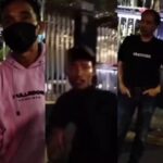 Juru parkir liar disekitar Masjid Istiqlal minta uang Rp 150 ribu kepada pengunjung. Foto: IG, @jktinfo24jam (tangkap layar)