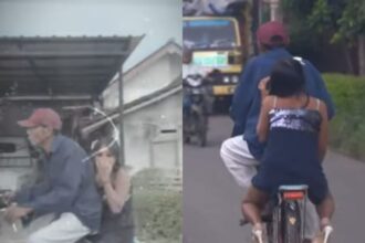 Ayah di Jember membonceng anaknya yang ODGJ untuk menjadi PSK. Foto: YouTube, Pratiwi Noviyanthi (tangkap layar)