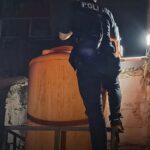 Penemuan mayat di sebuah toren air, Tangerang Selatan. Foto: IG, @info_ciledug