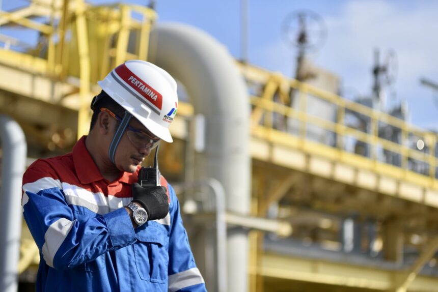 Ilustrasi pekerja PT Pertamina (Persero) Tbk. Foto: Dok Pertamina