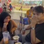 Momen suami ketangkep sedang selingkuh dengan wanita muda. Foto: IG, @terang_media (tangkap layar)