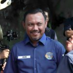 Kepala BPN Kota Depok Indra Gunawan di sela kunjungan Menteri ATR/BPN Agus Harimurti Yudhoyono (AHY) ke Tapos, Kota Depok belum lama ini. (Foto Dok/BPN)