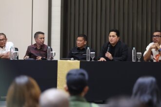 Ketua Umum PSSI, Erick Thohir,