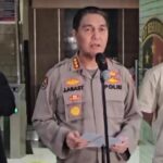 Kabid Humas Polda Jabar Kombes Pol Jules Abraham Abast didampingi Dirreskrimum Polda Jabar Kombes Pol Surawan saat konferensi pers kasus Vina Cirebon, Senin (10/6/2024). (Foto: ist)