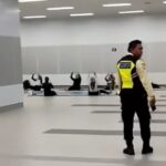 MRT Jakarta memutuskan untuk menghentikan kegiatan olahraga pound fit yang sempat digelar di stasiun MRT. Foto: IG, @fakta.jakarta (tangkap layar)